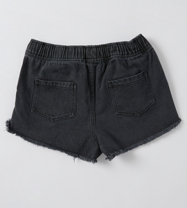 Women Acid Wash Streetwear <b>Shorts</b> Oversized Fit Trendy Urban Style Soft Cotton Fabric Casual Summer Fashion Outfit Bottoms - Product Image 2