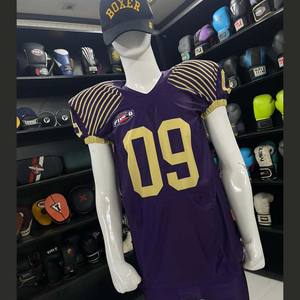 Uniformes de Fútbol Americano Transpirables, Tallas Grandes, Ropa de Fútbol Americano para Adultos, Camisetas de Fútbol Americano con Tela Tackle Twill - Product Image 3