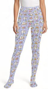 Collants d'été décontractés pour femmes, légers, élastiques, à séchage rapide, 100% coton, pour un usage quotidien - Product Image 2
