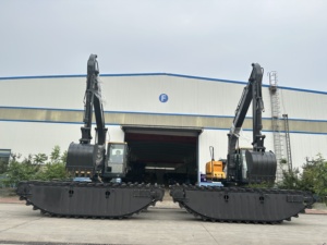 Goede Staat <span class=keywords><strong>Sany</strong></span> Sy135c Amfibische Graafmachine <span class=keywords><strong>Crawler</strong></span> Ponton Graafmachine Prijs - Product Image 4