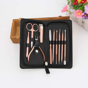 Kit de Manucure et Pédicure Professionnel Personnalisé en Acier Inoxydable à Haute Teneur en Carbone pour Soins des Cuticules et Finition des Ongles Polie – Vente en Gros - Product Image 3