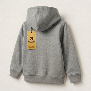 Sweat à capuche de qualité pour enfants, conçu pour un confort quotidien, les activités de plein air et un style décontracté élégant, avec un matériau doux et résistant. - Product Image 2