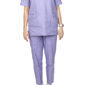 High Quality Wholesale Women Medical Scrub <b>Set</b> V-neck Nurse Uniform Short Sleeve Hospital <b>Doctor</b> Apparel Dental Spa Uniforms - Product Image 6