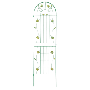 Paquete de 2 Soportes de Metal para Plantas Trepadoras, Resistentes al Óxido, 71 x 19.7 Pulgadas, Color Verde, para Jardín - Product Image 2