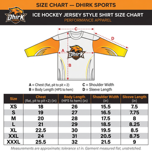 Jersey de Hockey sobre Hielo Personalizado Sublimado, 100% Poliéster, Cuello en V, Talla Grande, Absorbente de Humedad, para Hombre Adulto, Nombre del Equipo en la Parte Delantera - Product Image 6