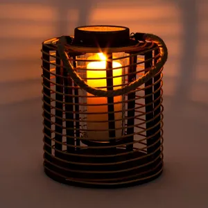 Nuevo Portavelas Metálico de Tendencia, Candelabro Artístico Hecho a Mano para Decoración de Interiores de Lujo, Portavelas para Tienda de Regalos - Product Image 3