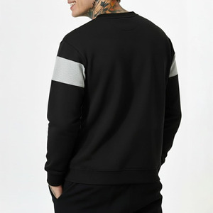 Sudadera de Hombre de Algodón Premium con Cuello Redondo, Ropa Deportiva Informal, Fabricada con Tejido Polar Grueso, Cómoda y a la Moda - Product Image 5