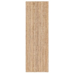Tapis en jute naturel tissé à la main, tapis tressé écologique à tissage épais pour salon et décoration intérieure - Product Image 6