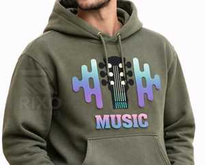 Sweat-shirt à capuche unisexe surdimensionné en molleton 100 % coton, style streetwear, avec motif personnalisé, idéal pour l'hiver - Product Image 6