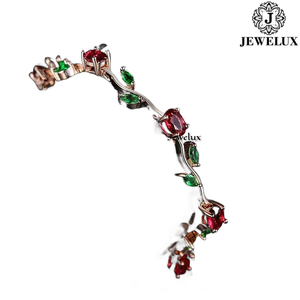 High Modern Elegant Moissanite Tennis <b>Bracelet</b> Unisex with Brilliant Sparkle Stones Gold Plated Gift at Export Price - Product Image 2