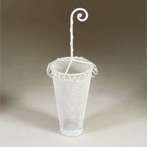 Porte-parapluies élégant de style vintage en métal, sur pied, pour couloir, rangement et accessoire décoratif, finition cuivre, en promotion - Product Image 5