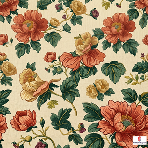 Tela de Poliéster Tana Suave con Estampado Digital, Material Textil de Diseño Personalizado para la Fabricación de Prendas de Vestir - Product Image 2