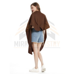 Capa de Barbero Impermeable Personalizada con Logotipo de Barbería, Delantal de Corte de Pelo Transpirable para Salón, Ropa de Trabajo para Estilistas - Product Image 4