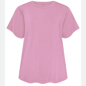 T-shirt décontracté pour femme 100 % coton, coupe classique, col rond, doux et confortable, idéal pour le quotidien - Product Image 6
