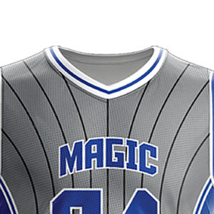 Ensemble de maillots de basket-ball à manches courtes pour hommes de haute qualité Kit uniforme sublimé avec conception de couleur personnalisée pour l'équipe de club - Product Image 5
