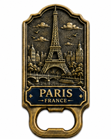 Individuelles Logo Art Deco Metall-Kühlschrankmagnet Flaschenöffner für Hochzeit & Abschluss Umweltfreundliches Großhandels-Reisegeschenk