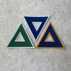 Parches Multiusos Personalizados Bordados en Tela Twill de la Marca Taiwanesa All Star Emblems, Emblema de Letras Griegas para Hermandades y Fraternidades - Product Image 6