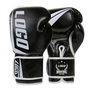 Gants de boxe professionnels classiques populaires en cuir PU pour l'entraînement et la compétition - Product Image 1