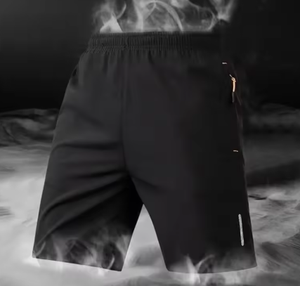 Shorts d'été pour hommes en soie glacée, séchage rapide, respirants, pour la course, la gym, la plage, le fitness, le jogging, vêtements de sport décontractés et frais - Product Image 3