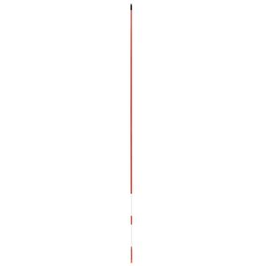 Marcatori Riflettenti per Vialetti ad Alta Visibilità, 100 Pezzi, 183 cm di Lunghezza, Diametro 5/16 Pollici, con 12 Punte in Acciaio, Prodotto in Tessuto Riflettente - Product Image 1