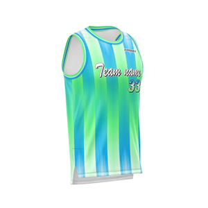 Débardeur professionnel OEM sans couture, respirant, séchage rapide, extensible dans quatre directions, anti-transpiration, imprimé par sublimation, couleur dégradée - Product Image 5
