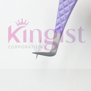 Pinzas Profesionales para Extensión de Pestañas Caesar Looks, con Logotipo Personalizado, de Acero Inoxidable, Marca Privada, Pinzas Rectas y Oblicuas - Product Image 2