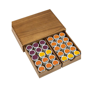 Wholesale Rustic Acacia Wooden <b>Coffee</b> <b>Pod</b> Storage <b>Drawer</b> Storage Rack <b>Drawer</b> <b>Coffee</b> Machine Stand made in Vietnam - Product Image 3