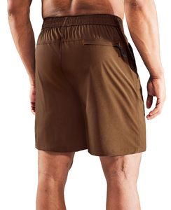 Shorts de course à séchage rapide pour hommes avec poche zippée, taille élastique, shorts de sport pour l'entraînement et les exercices - Product Image 5