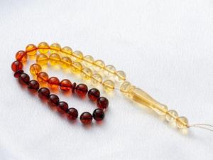 Tasbih de Resina Artesanal para Oración Musulmana, Contador de Dhikr Duradero, Accesorios Islámicos Hechos a Mano con Forma de Búho y Tema de Ángel - Product Image 4