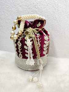 Pearl <b>Potli</b> <b>Bag</b> - Product Image 5