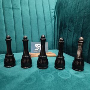 Auténtico mango de cepillo de afeitar de cuerno de búfalo, artesanal y natural, para afeitado en húmedo, cuidado personal, ecológico, hecho con amor. - Product Image 6