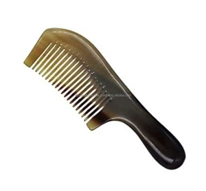 Peine de Cuerno de Búfalo Natural para el Cuidado del Cabello Femenino, Peine Antiestático para Desenredar con Masaje del Cuero Cabelludo para un Cuidado Saludable - Product Image 1