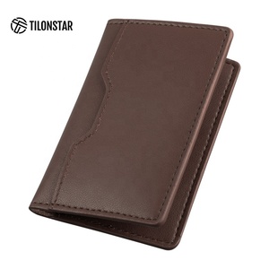 TILONSTAR TVW103 Vintage Lightweight Compact Leather ID Bank Credit Slim Wallet Premium Sublimation <b>Card</b> Holder - Product Image 2