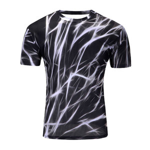Camiseta de Hombre de Algodón 100% con Cuello Redondo, Manga Corta, Corte Regular, Logotipo Personalizado, Estilo Urbano, Ecológica, Precio al por Mayor, Último Modelo - Product Image 1