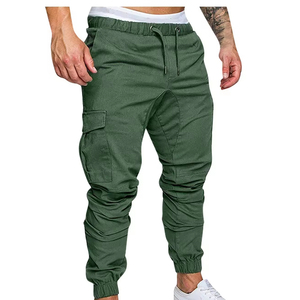 Pantalones Cargo Jogger Extra Grandes Reversibles y Elegantes para Hombre, 100% Algodón, para Uso Casual - Product Image 5