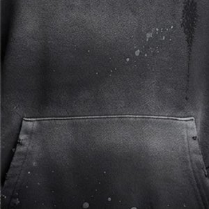Nueva Sudadera con Capucha Extra Grande Personalizada para Hombre, Estampado Galaxia Negro, Corte Regular, Informal, para Otoño, Poliéster, Felpa Francesa, Transpirable - Product Image 6