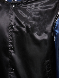 Custom High Quality Women's Oversize <b>Bomber</b> Satin <b>Jacket</b> Plus Size <b>Baseball</b> Style Breathable for Men's <b>Jackets</b> - Product Image 4