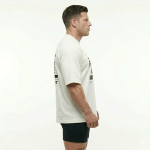 Camiseta Deportiva Extra Grande de Algodón 100% de Marca Privada OEM, Camiseta de Entrenamiento de Alto Rendimiento, Ropa Deportiva Transpirable para Hombre y Mujer - Product Image 3