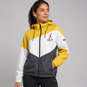 Wholesale Women Windbreaker Jacket Winter New Fashion Coat Solid Color Long Sleeved Pocket Regular Windbreaker Jacket Quick Dry - Product Image 1