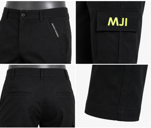 Mens <b>Black</b> Cargo Pants Tactical Workwear <b>Trousers</b> Custom Utility Multi <b>Pocket</b> Outdoor Casual Streetwear Wholesale Apparel - Product Image 5
