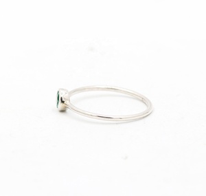 Precious Geometric <b>Emerald</b> Gemstone IGI Certified 925 Solid Sterling <b>Silver</b> Handmade Trendy Women <b>Rings</b> for Wedding Party - Product Image 3