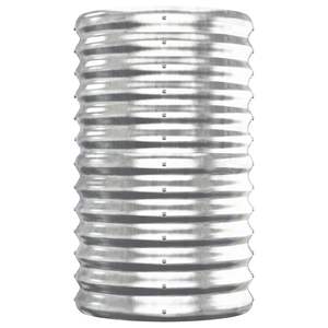 Macetas y jardineras elevadas de acero plateado con recubrimiento en polvo, grandes y duraderas - Product Image 4