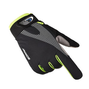 Guantes de Motocross Unisex de Medio Dedo, Transpirables, de Alta Calidad, de Cuero Vacuno, con Malla, Resistentes al Viento, con Diseño Personalizado - Product Image 3