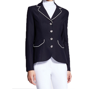 Equestrian Jacket <b>Jumper</b> Horse Riding Clothing Stretchy Custom Logo Print Embroider OEM Manufacturer Durable Breathable - Product Image 2