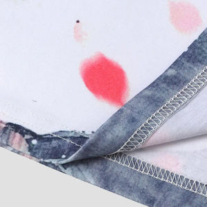 Camiseta de corte regular 100% algodón con estampado por sublimación, transpirable, ecológica y de secado rápido para hombre. - Product Image 5