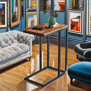 Modern Luxury <b>Side</b> <b>table</b> Indoor/Outdoor Best price <b>Side</b> <b>table</b> Metal Frame <b>Side</b> <b>Table</b> for Living Room Home Furniture-Wholesale - Product Image 2