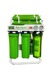 Dispositivo de ósmosis inversa de 7 etapas de alta calidad con soporte y medidor de aceite 75-100GPD para filtrar agua bajo el fregadero para uso doméstico. - Product Image 4