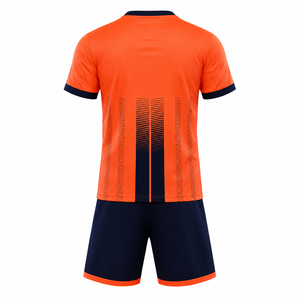 Custom Mens Sublimation <b>Soccer</b> Jersey Set Quick Dry Breathable Football Training Uniform Sports T Shirt Shorts Set - Product Image 2