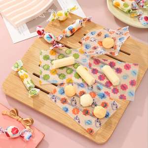 Floral Printed Waterproof Virgin Food Wrapping <b>Paper</b> for Candy Packaging Greaseproof Offset <b>Printing</b> Four-Color Design - Product Image 4