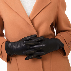 High Quality Soft Leather Waterproof Women's Dress <b>Gloves</b> Wrist Length Touchscreen Winter <b>Gloves</b> for Ladies Sports & Daily Use - Product Image 2